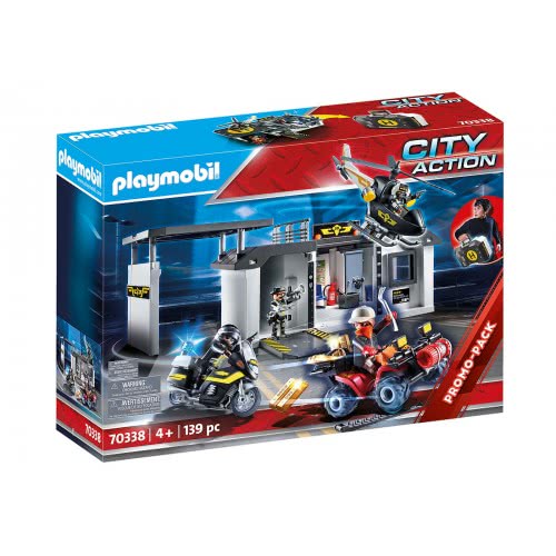 Playmobil Αρχηγείο Ομάδας Ειδικών Αποστολών-Βαλιτσάκι 70338 4008789703385