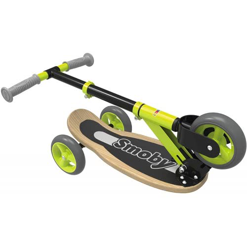 Smoby Wooden Scooter 3W Foldable 750174 3032167501745