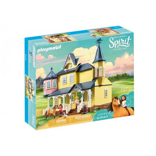Playmobil Spirit Το Σπίτι Της Lucky 9475 4008789094759