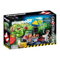 Playmobil Slimer With Hot Dog Stand 9222 4008789092229