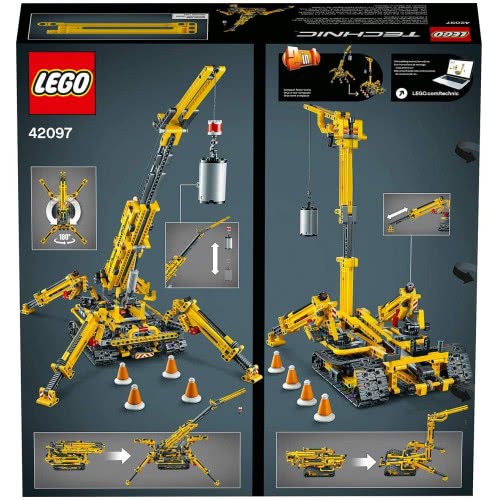 LEGO Technic Συμπαγής Ερπυστριοφόρος Γερανός 42097 5702016369885