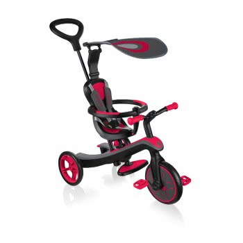 Globber Τρίκυκλο Explorer Trike 4 Σε 1 Κόκκινο 632-102 4895224400783