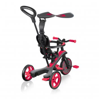 Globber Τρίκυκλο Explorer Trike 4 Σε 1 Κόκκινο 632-102 4895224400783