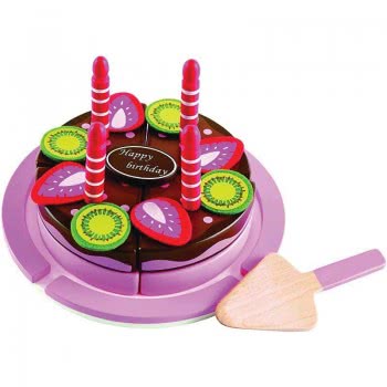 Hape Playfully Delicious Birthday Cake E3140A 6943478012875