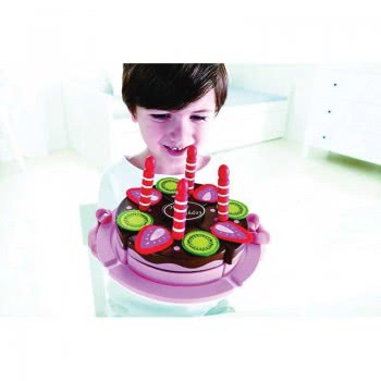 Hape Playfully Delicious Birthday Cake E3140A 6943478012875