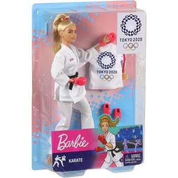 Mattel Barbie Ολυμπιακοί Αγώνες - Αθλήτρια Καράτε Τόκυο 2020 GJL74 887961813722