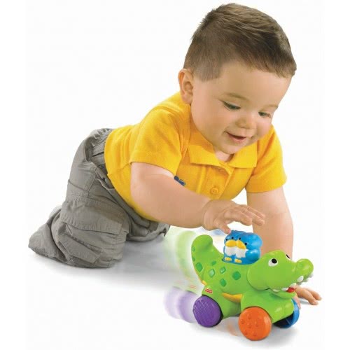 Mattel Amazing Animals Ζωάκια Press And Go Αλιγάτορας N8160 / N8161 027084704655