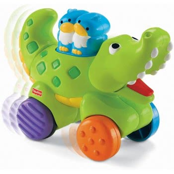 Mattel Amazing Animals Press And Go Gator N8160 / N8161 027084704655
