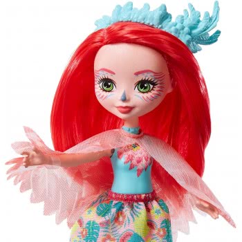 Mattel Enchantimals Fanci Flamingo Κούκλα Και Swash Ζωάκι Φιλαράκι FNH22 / GFN42 887961766479