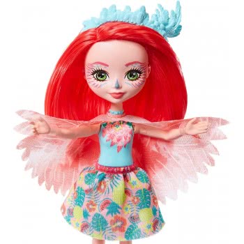 Mattel Enchantimals Fanci Flamingo Κούκλα Και Swash Ζωάκι Φιλαράκι FNH22 / GFN42 887961766479