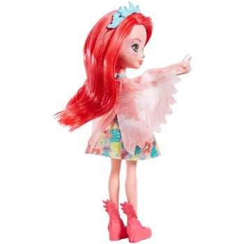 Mattel Enchantimals Fanci Flamingo Κούκλα Και Swash Ζωάκι Φιλαράκι FNH22 / GFN42 887961766479