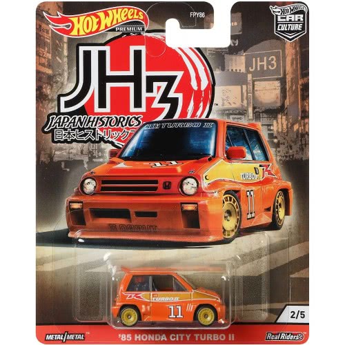 Mattel Hot Wheels Japan Historics 85 Honda City Turbo II FPY86 / GJP83 887961815795