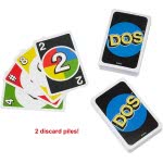 Mattel Games DOS Uno Family Card Game FRM36 887961629385