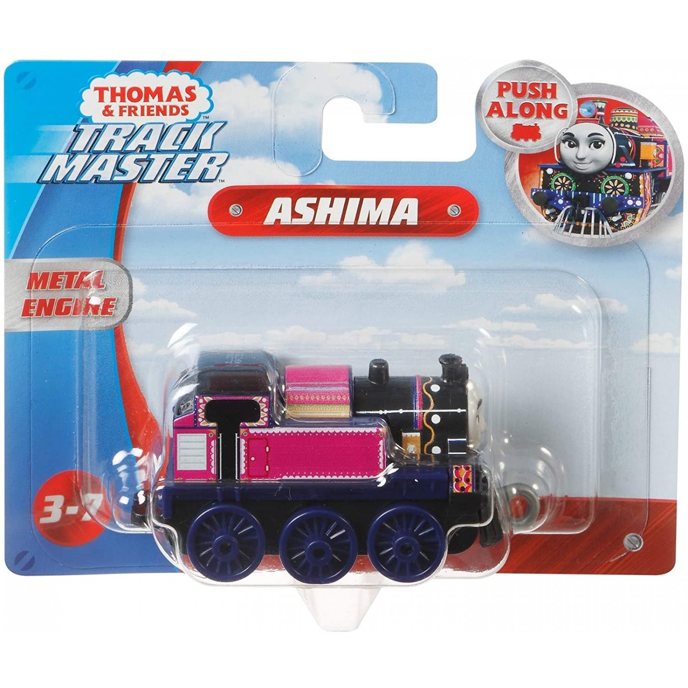 Mattel Thomas And Friends Trackmaster Push Along Ashima Τρένο Με Βαγόνι ...