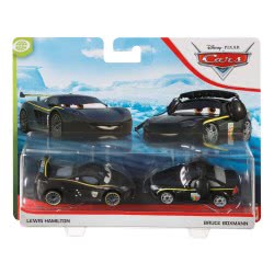 Mattel Disney/Pixar Cars Lewis Hamilton And Bruce Boxmann 2-Pack Toy Racers DXV99 / GKB78 887961822793