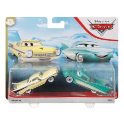 Mattel Disney/Pixar Cars Flo And Nicky B Σετ Των 2 DXV99 / GKB80 887961822816