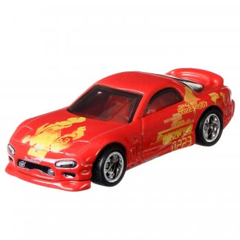Mattel Fast And Furious Hot Wheels Mazda Rx-7 FD Vehicle GBW75 / GJR65 887961816693