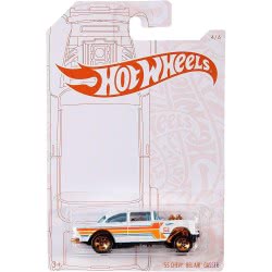 Mattel Hot Wheels Pearl And Chrome 55 Chevy Bel Air Gasser Die-Cast Car GJW48 / GJW51 887961819359