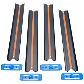 Mattel HW Track Builder 4 Straight Track GLD47 / GLD48 887961839739