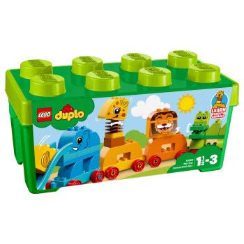 LEGO Duplo Το Πρώτο Μου Κουτί Με Τουβλάκια Ζωάκια 10863 5702016111385