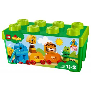 LEGO Duplo Το Πρώτο Μου Κουτί Με Τουβλάκια Ζωάκια 10863 5702016111385