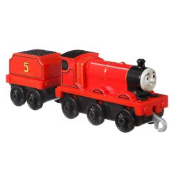 Mattel Thomas And Friends Trackmaster Push Along Die-Cast Metal James Train Engine GCK94 / FXX21 887961702521