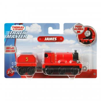 Mattel Thomas And Friends Trackmaster Push Along Die-Cast Metal James Train Engine GCK94 / FXX21 887961702521