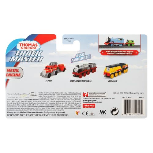 Mattel Thomas And Friends Trackmaster Push Along Die-Cast Metal James Train Engine GCK94 / FXX21 887961702521