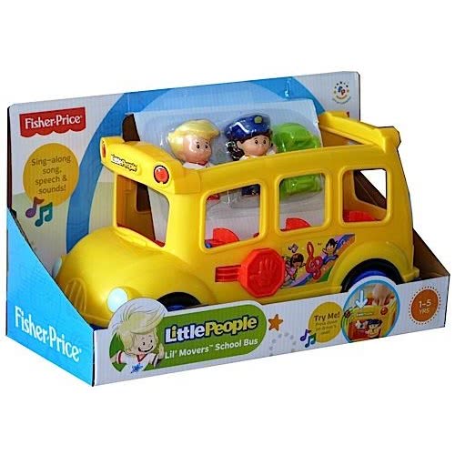 Mattel Little People - Σχολικό Λεωφορείο / Μιλάει Ελληνικά CBL70 887961012330