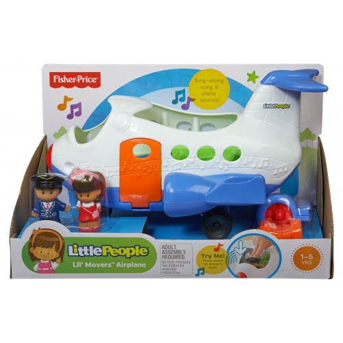 Mattel Little People - Αεροπλάνο/ Μιλάει Ελληνικά CBL66 887961012323