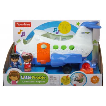 Mattel Little People - Αεροπλάνο/ Μιλάει Ελληνικά CBL66 887961012323