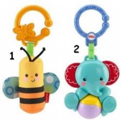 Mattel Κουδουνίστρα Ελεφαντάκι - Μελισσούλα CCG02 887961023107