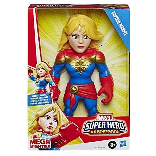 Hasbro Heroes Marvel Super Hero Adventures Mega Mighties Captain America 25 Εκ. E7933 5010993657360