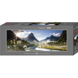 HEYE Puzzle 1000 Panorama Alexander Von Humboldt: Milford, New Zealand 29606 4001689296063
