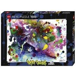 HEYE Puzzle 1000 Free Colours, Meow 29825 4001689298258