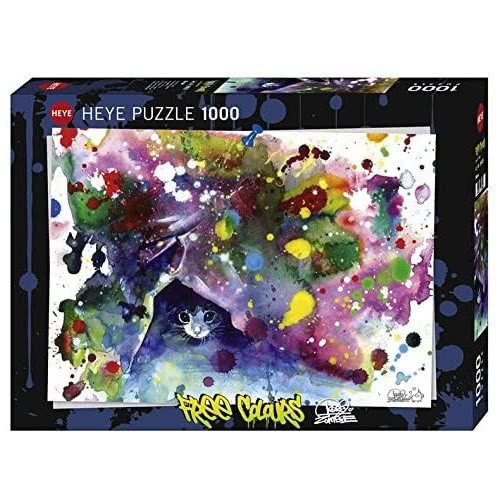 HEYE Παζλ 1000 Free Colours, Meow Νιαούρισμα 29825 4001689298258