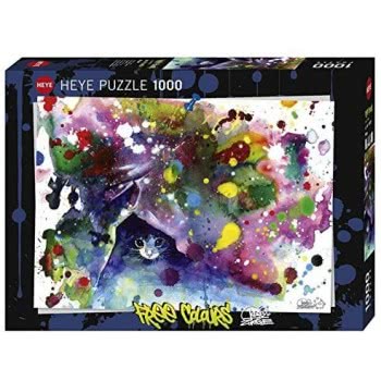 HEYE Puzzle 1000 Free Colours, Meow 29825 4001689298258