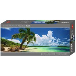 HEYE Puzzle 2000 Panorama Alexander Von Ηumboldt: Paradise Palms 29860 4001689298609
