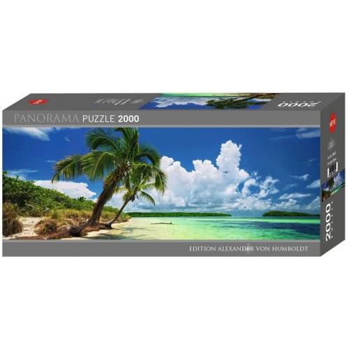 HEYE Παζλ 2000 Panorama Alexander Von Ηumboldt: Παραδεισένιοι Φοίνικες Paradise Palms 29860 4001689298609