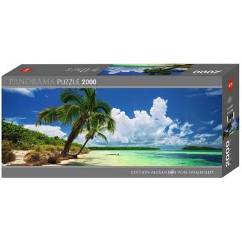 HEYE Παζλ 2000 Panorama Alexander Von Ηumboldt: Παραδεισένιοι Φοίνικες Paradise Palms 29860 4001689298609