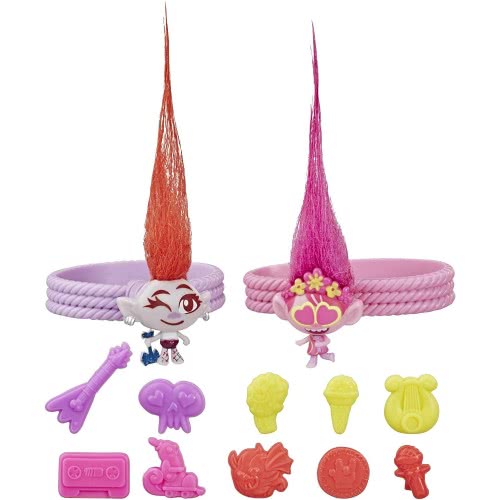 Hasbro Trolls Tiny Dancers Charm Bracelet Set E8421 5010993653843