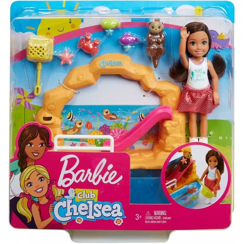 Mattel Barbie Club Κούκλα Chelsea Και Ενυδρείο FDB32 / GHV75 887961803433