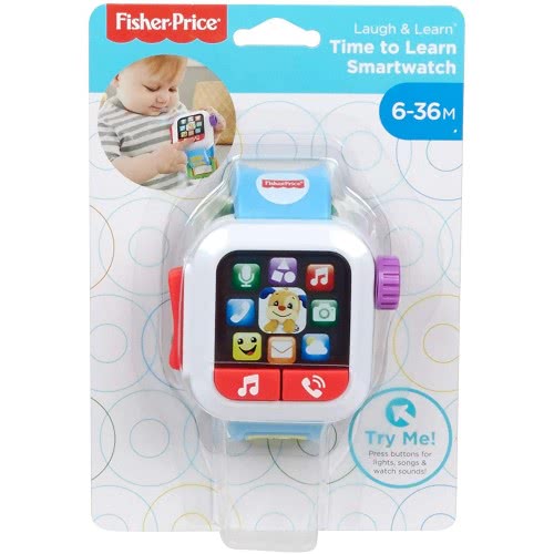 Mattel Laugh And Learn Time To Learn Εκπαιδευτικό Smartwatch GMM41 887961858242