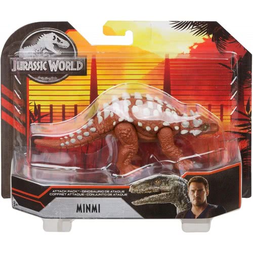 Mattel Jurassic World Basic Dinosaur Figure - Minmi FPF11 / GJN60 887961814347
