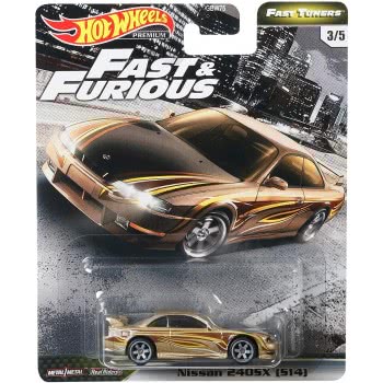 Mattel Hot Wheels The Fast And The Furious Premium - Nissan 240SX (S14) GBW75 / GJR64 887961816808