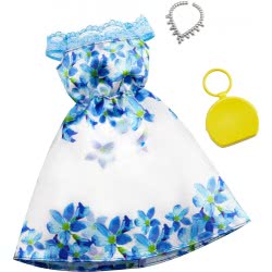 Mattel Barbie Fashion Dress With Flowers And Accessory FND47 / GHW79 887961804669