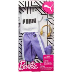 Mattel Barbie Clothes Puma Branded Purple Outfit For Barbie Doll With 2 Accessories FYW81 / GHX80 887961805536