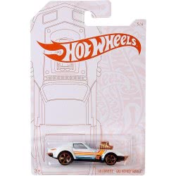 Mattel Hot Wheels Pearl And Chrome 68 Corvette - Gas Monkey Garage GJW48 / GJW52 887961819311
