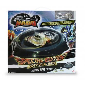 Auldey Toys Infinity Nado Special Edition Black Battle Set Arena 624801C 6911400380804