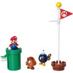 JAKKS PACIFIC Σετ Διόραμα Με 5 Φιγούρες Super Mario Acorn Plains 2 (Super Mario) 85987-4L 039897859873